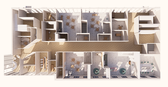 Space planning interior concept